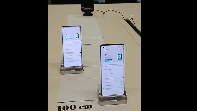 Motorola desvela su propuesta de carga inalámbrica a distancia. Foto: DPA.