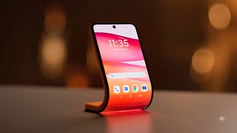 Motorola presenta un prototipo de pantalla flexible que adapta su forma a las necesidades del usuario