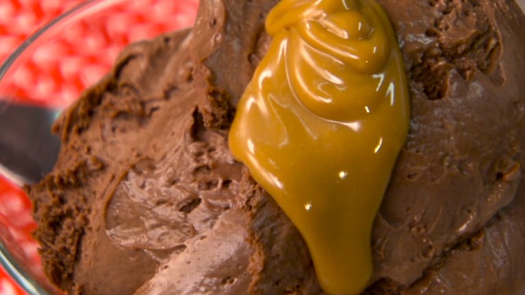 mousse, chocolate