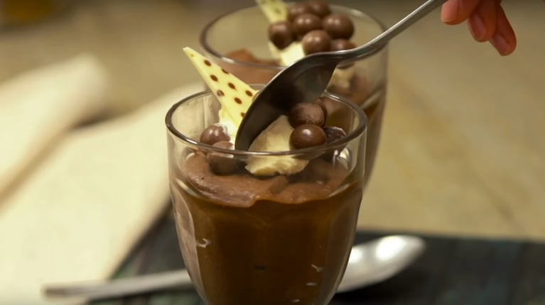 Mousse de chocolate sin azúcar: una receta saludable que permite darte el gusto 