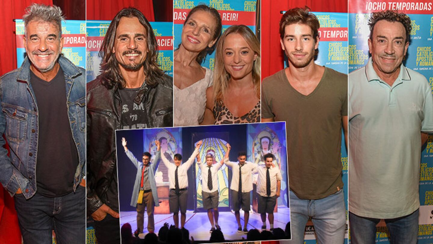 ¡Mucha merde! Famosos en el estreno de Chicos católicos en la calle Corrientes