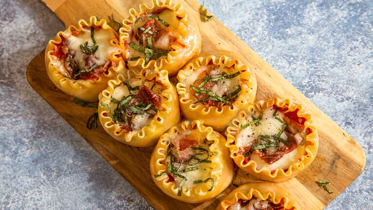 Muffins de lasagna: la clásica receta italiana reinventada en deliciosas porciones individuales