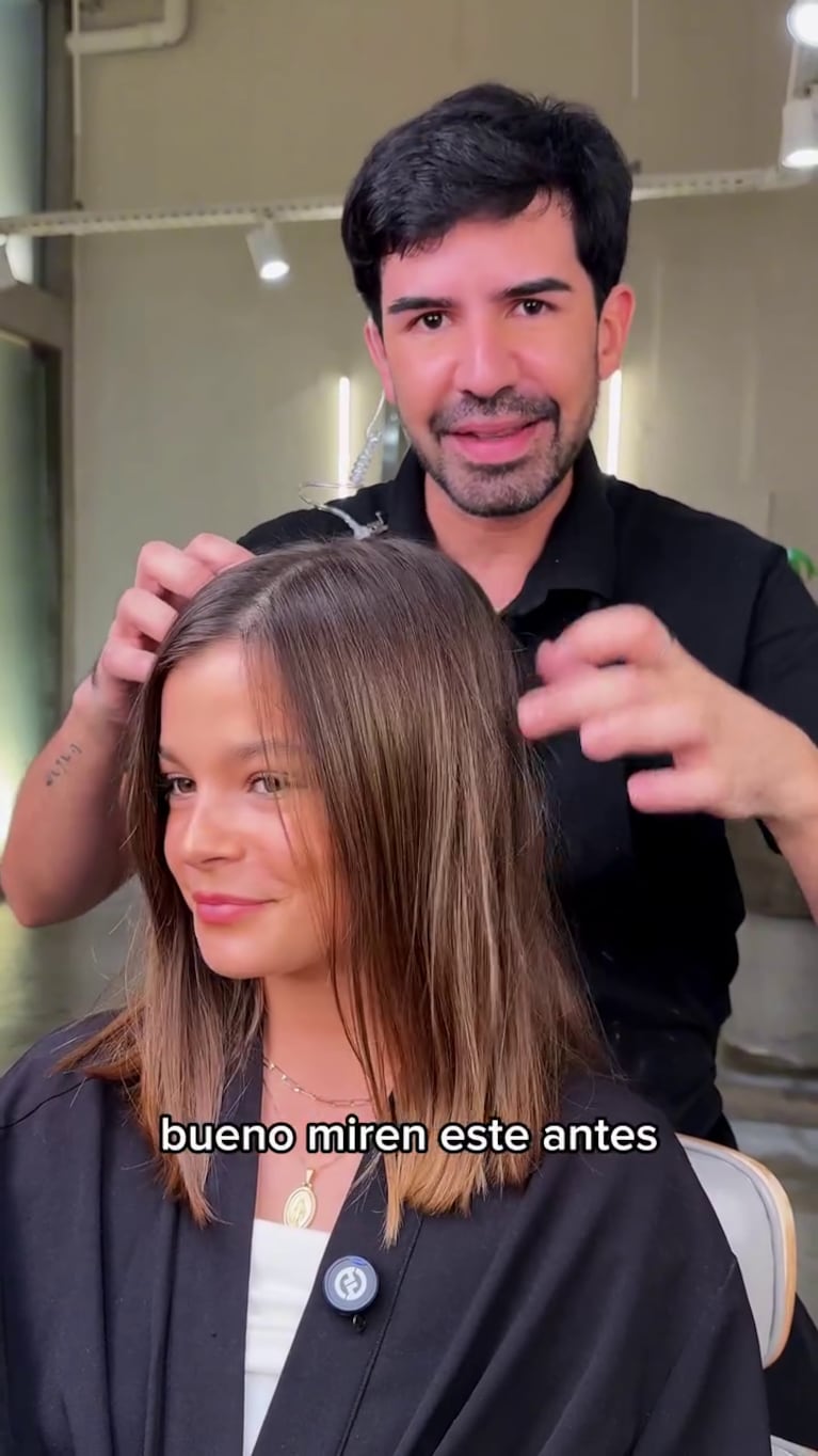 Muna Pauls Cherri antes de cambiar su look (Foto: Instagram).