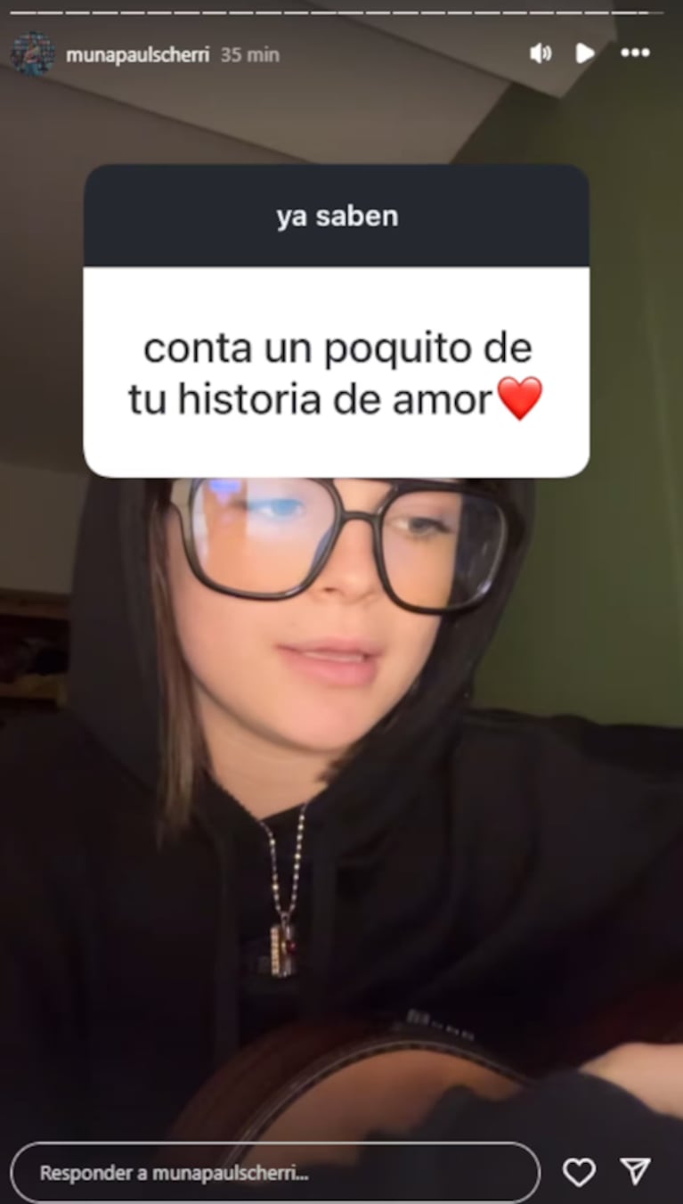 Muna Pauls Cherri presentó a su novio: las fotos de la hija de Agustina Cherri y Gastón Pauls | Créditos: Instagram @munapaulscherri