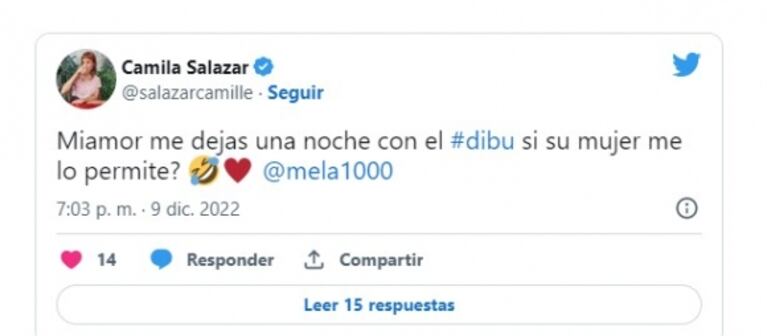 Mundial Qatar 2022: Camila Salazar le hizo una propuesta subida de tono a Dibu Martínez