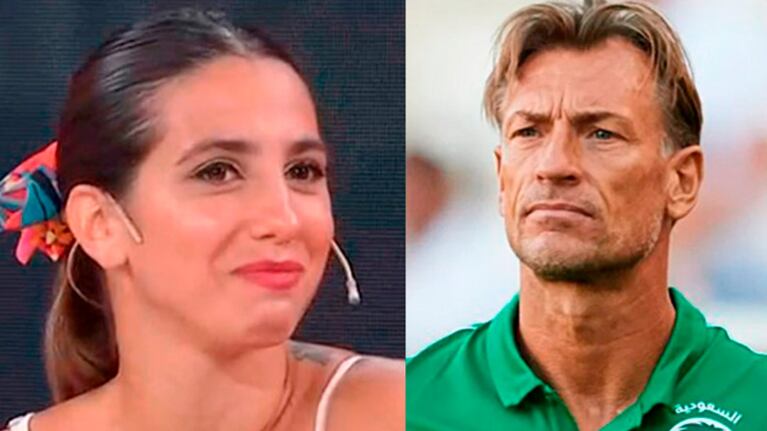 Mundial Qatar 2022: Cinthia Fernández piropeó al DT de Arabia Saudita tras la derrota de la Selección Argentina.