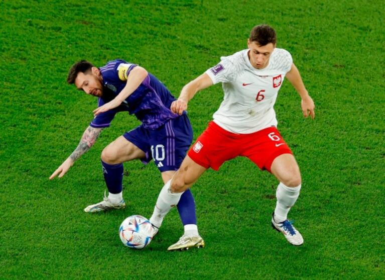 Mundial Qatar 2022: las mejores fotos de la victoria de Argentina ante Polonia 