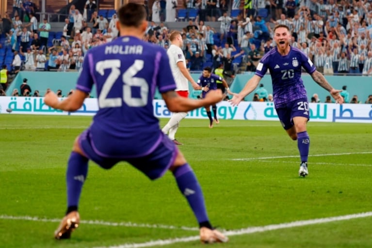 Mundial Qatar 2022: las mejores fotos de la victoria de Argentina ante Polonia 