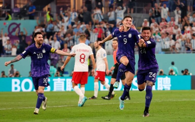 Mundial Qatar 2022: las mejores fotos de la victoria de Argentina ante Polonia 