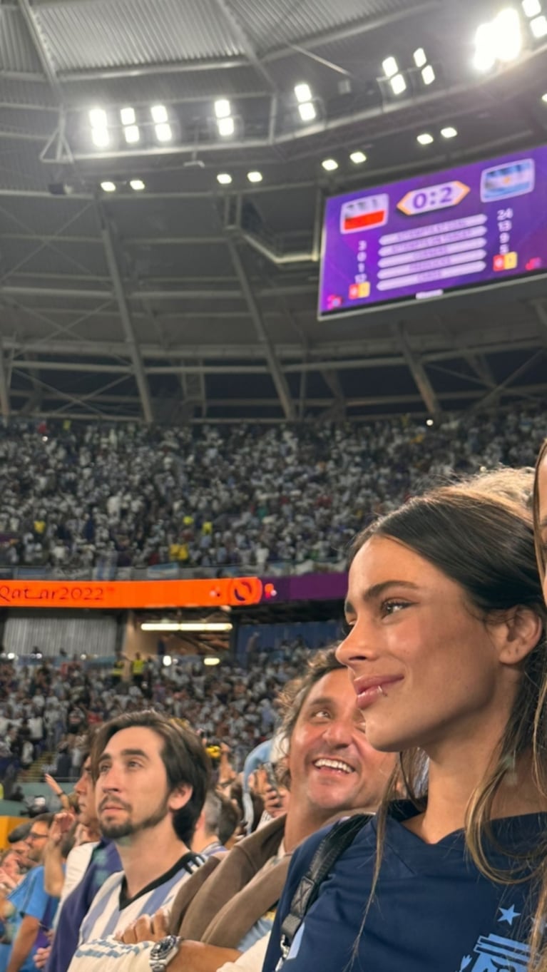 Mundial Qatar 2022: Tini Stoessel alentó a Rodrigo De Paul y celebró la clasificación de Argentina