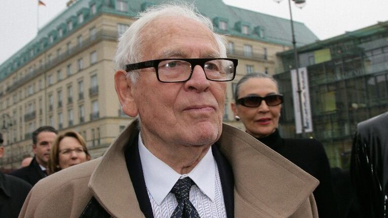 Murió a los 98 años el diseñador de moda francés Pierre Cardin. Foto: DPA.