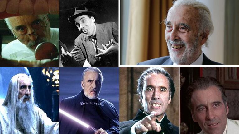 Murió Christopher Lee, el actor de El Señor de los Anillos
