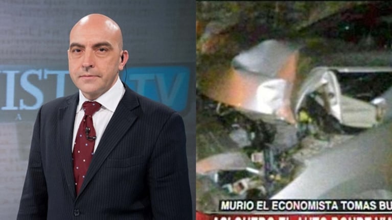 Murió el economista Tomás Bulat: (Foto: Web y C5N)