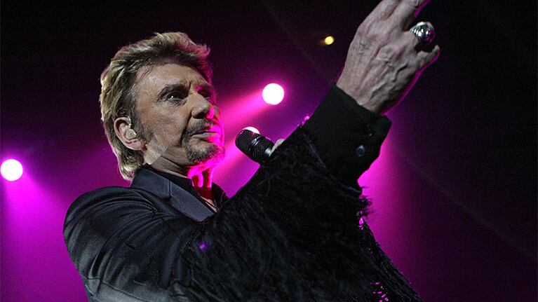 Murió Johnny Hallyday, el rey del rock francés