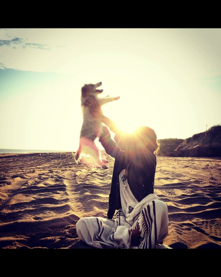 Murió la perrita de Cande Tinelli (foto de Instagram)