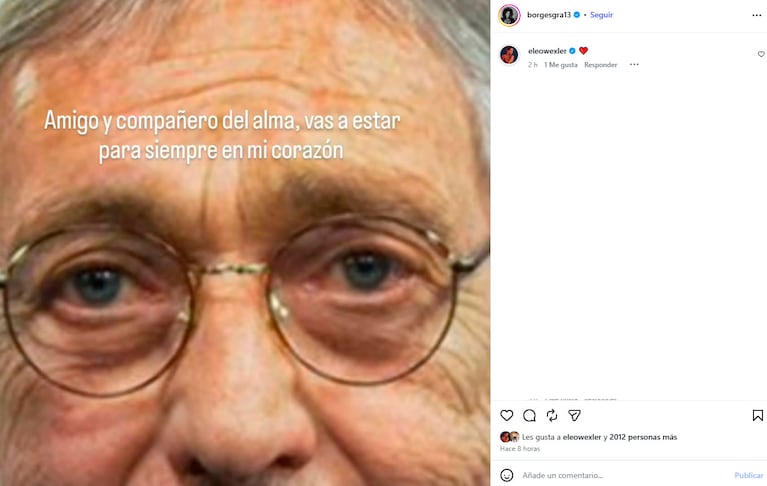 Murió Luis Brandoni a los 86 años: así lo despidieron los famosos (Foto de Instagram)