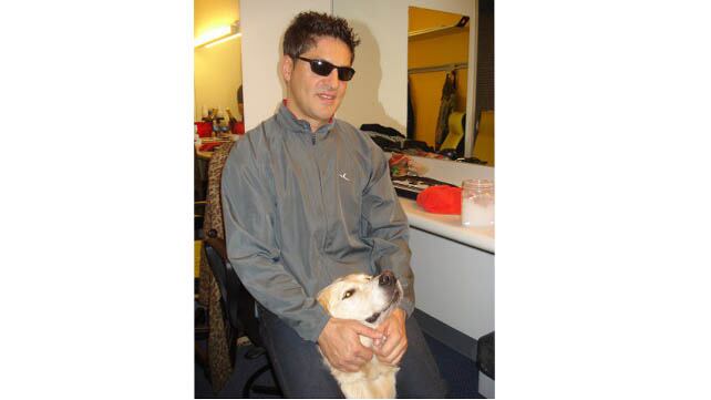 Murió Xifo, el perro guía de Serafín Zubiri