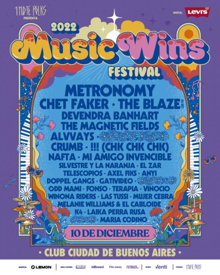 Music Wins Festival 2022: lineup y cómo comprar las entradas