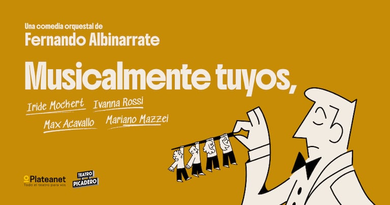 Musicalmente Tuyos: música en vivo en el Teatro Picadero.