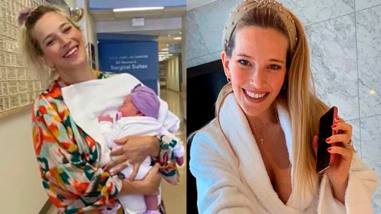 Muy dulces: Luisana Lopilato compartió el encuentro de Vida con Cielo, su hermana recién nacida