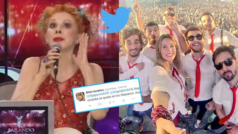 Nacha Guevara le tiró un "palito" a Agapornis en ShowMatch: la reacción 2.0 de la banda