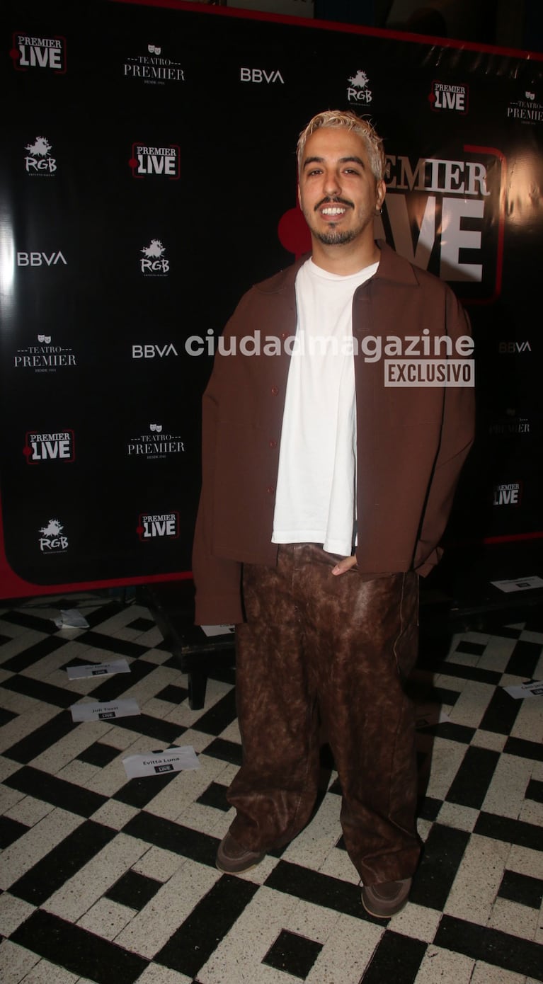 Nacho Elizalde en el lanzamiento de Premier Live (Foto: Movilpress).