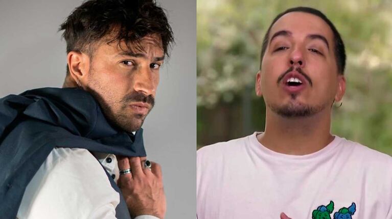 Nacho Elizalde Y Licha Navarro  (Fotos: Captura Telefe e Instagram)