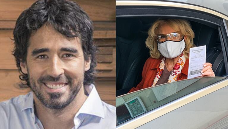 Nacho le dedicó un tierno mensaje a su abuela tras la vacunación.