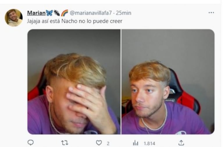 Nacho reaccionó a una nota de Ciudad y en las redes estallaron los memes: "Estoy tieso"