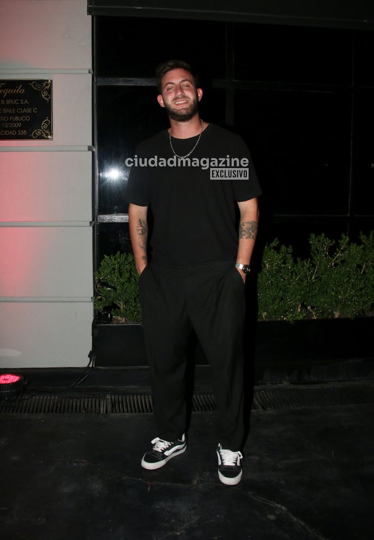 Nacho Rivarola en el cumpleaños de Martita y Felipe Fort (Foto: Movilpress).