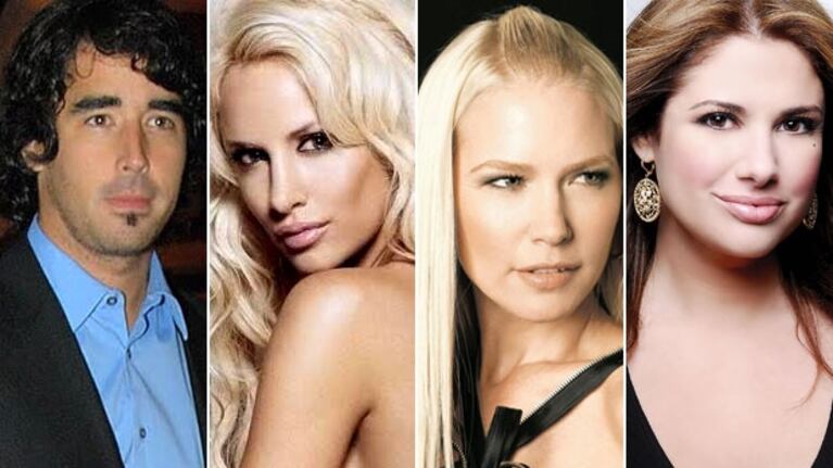 Nacho Viale, Luciana Salazar, Valeria Mazza y Alessandra Rampolla, conmovidos.