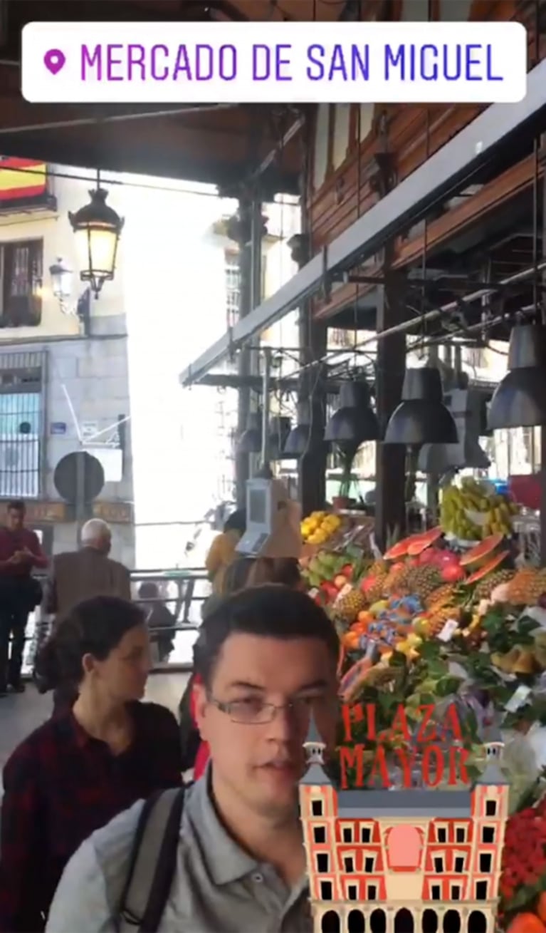 Nacho Viale y Lucía Pedraza, romance en París: felices y enamorados en la Ciudad Luz