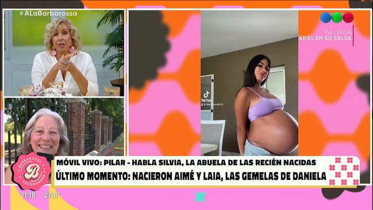 Nacieron las gemelas de Daniela Celis y Thiago Medina: “Son dos gordas hermosas”