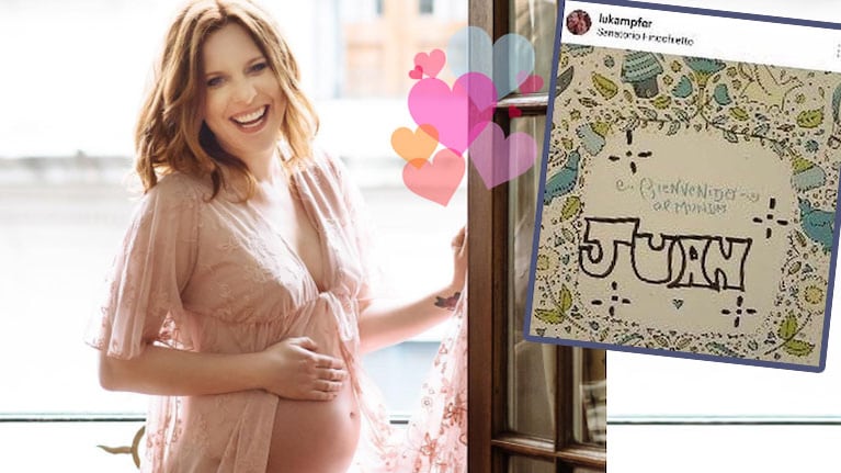Nació Juan, el hijo de Agustina Kämpfer
