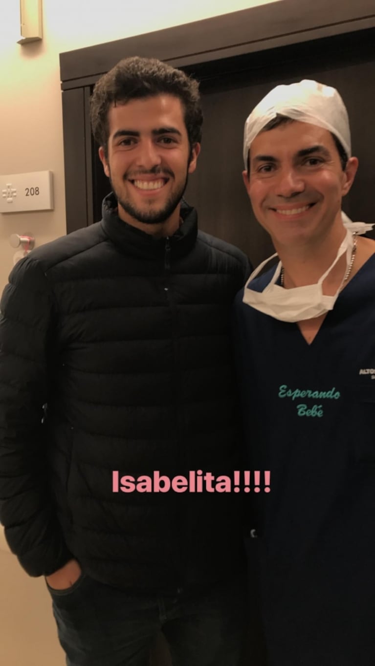 Nació la hija de Isabel Macedo y Juan Manuel Urtubey: "Bienvenida, Isabelita de mi corazón"