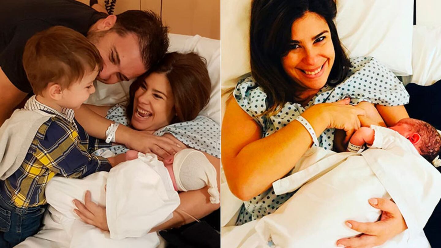 Nació Luca, el segundo hijo de Diego Brancatelli y Cecilia Insinga: la bella foto familiar con el recién nacido 