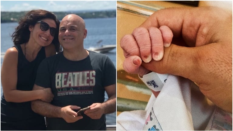 Nació Renata, la hija del Bicho Gómez y Vero Pecollo: ¡Viene pisando fuerte!