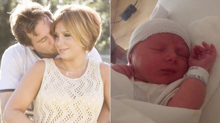 Nació Rocco Cobelli, el segundo hijo de Fernanda Vives: las primeras fotos del bebé (Foto: Twitter)