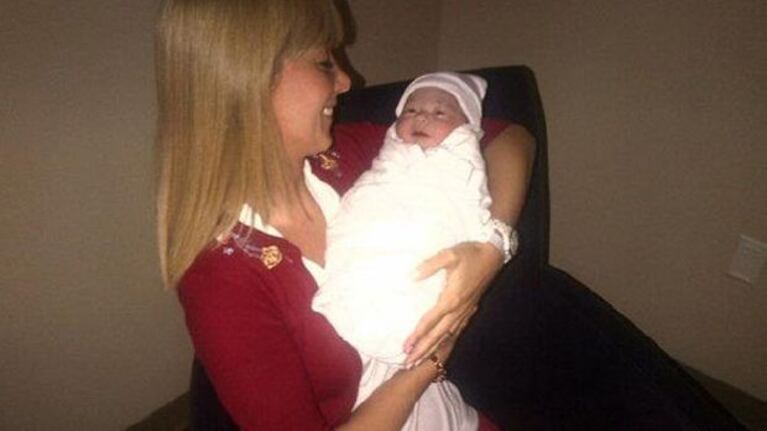 Nació Timoteo, el hijo de Marisa Brel. (Foto: Facebook)