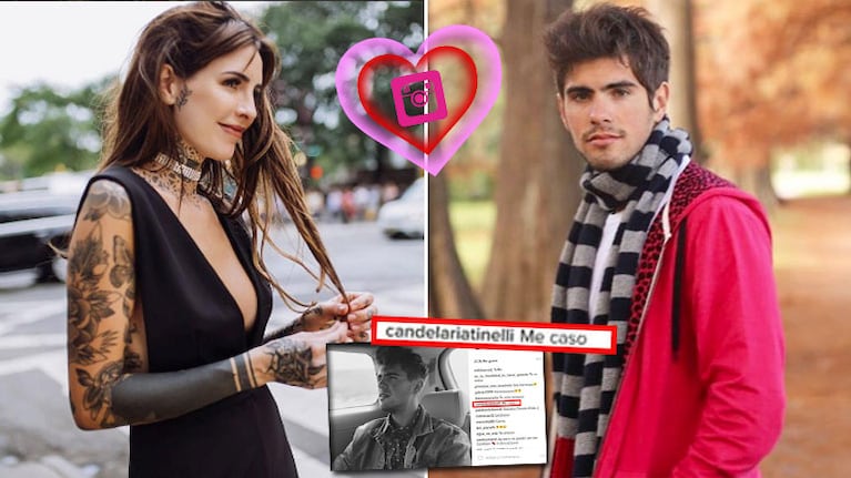 ¡Nada de indirectas! El piropo de Cande Tinelli a un famoso en Instagram