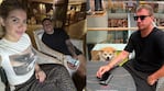 Nadie esperaba esta postal: Wanda Nara, Maxi López y sus hijos, juntos en Milán
