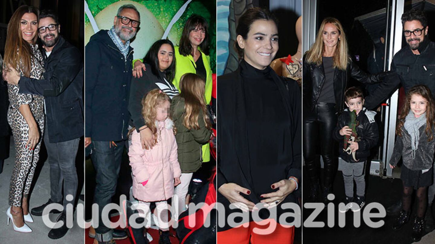 ¡Nadie se la quiso perder! Noche de súper famosos en el estreno del Cirque du Soleil. (Fotos: Movilpress)