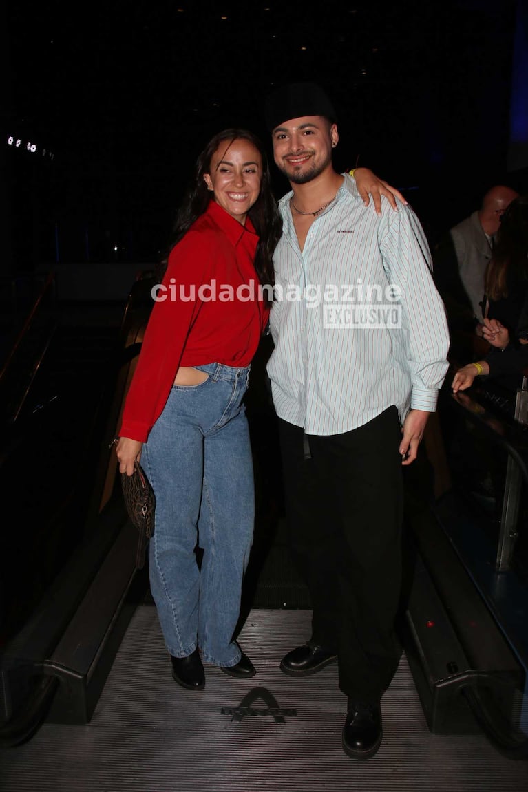 Nai Awada y amigo (Foto: Movilpress)