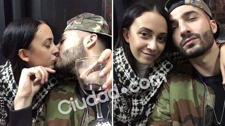 Naiara Awada y Toomy Disco, su flamante novio. (Foto: Álbum personal de Naiara Awada)