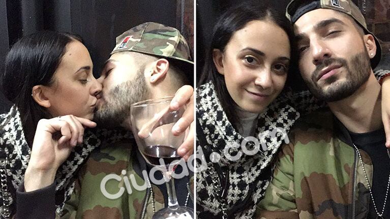 Naiara Awada y Toomy Disco, su flamante novio. (Foto: Álbum personal de Naiara Awada)