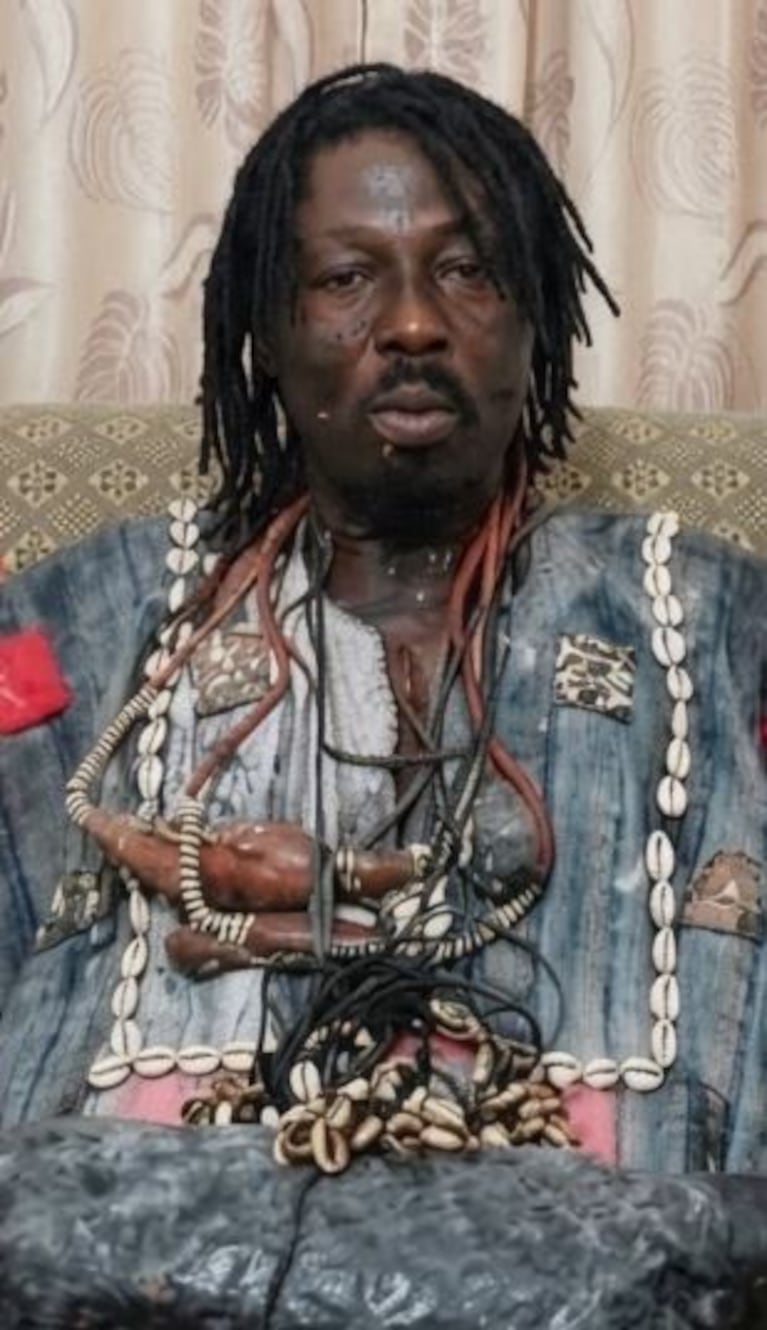 Nana Kwaku Bonsam, el brujo de Ghana que planearía un ritual contra Lionel Messi y la Selección argentina (Foto: redes sociales).