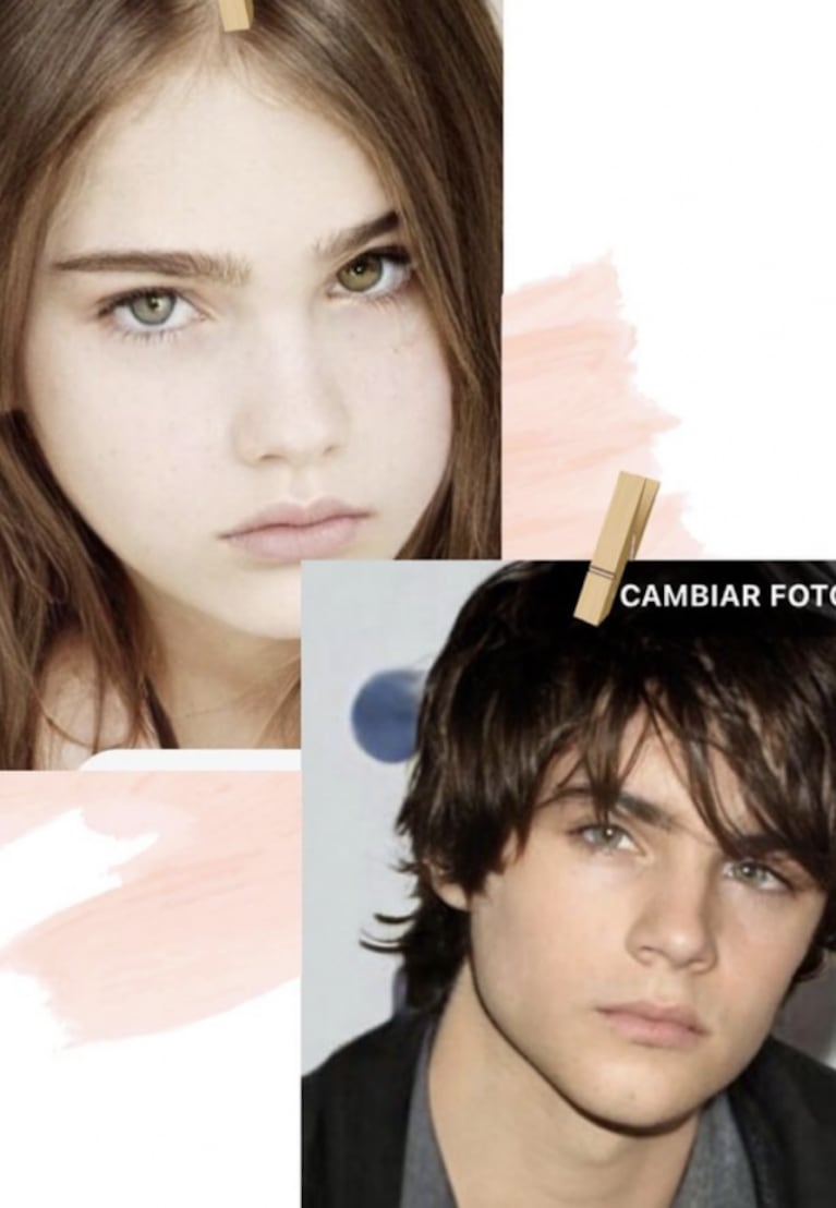 Nancy Dupláa compartió fotos de cómo hubieran sido sus hijos... ¡con su ex Gastón Pauls! 