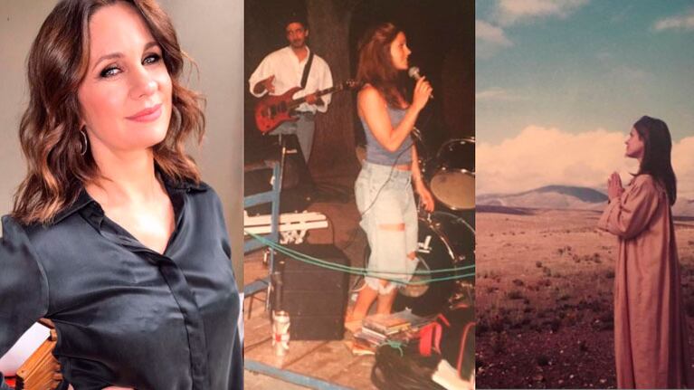 Nancy Dupláa publicó divertidas fotos retro en Instagram: El polifacético Verano del 98