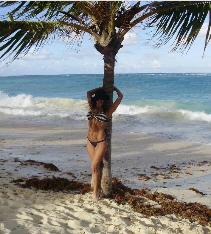 Nancy Duré, cuerpazo en el Caribe. (Foto: Facebook)