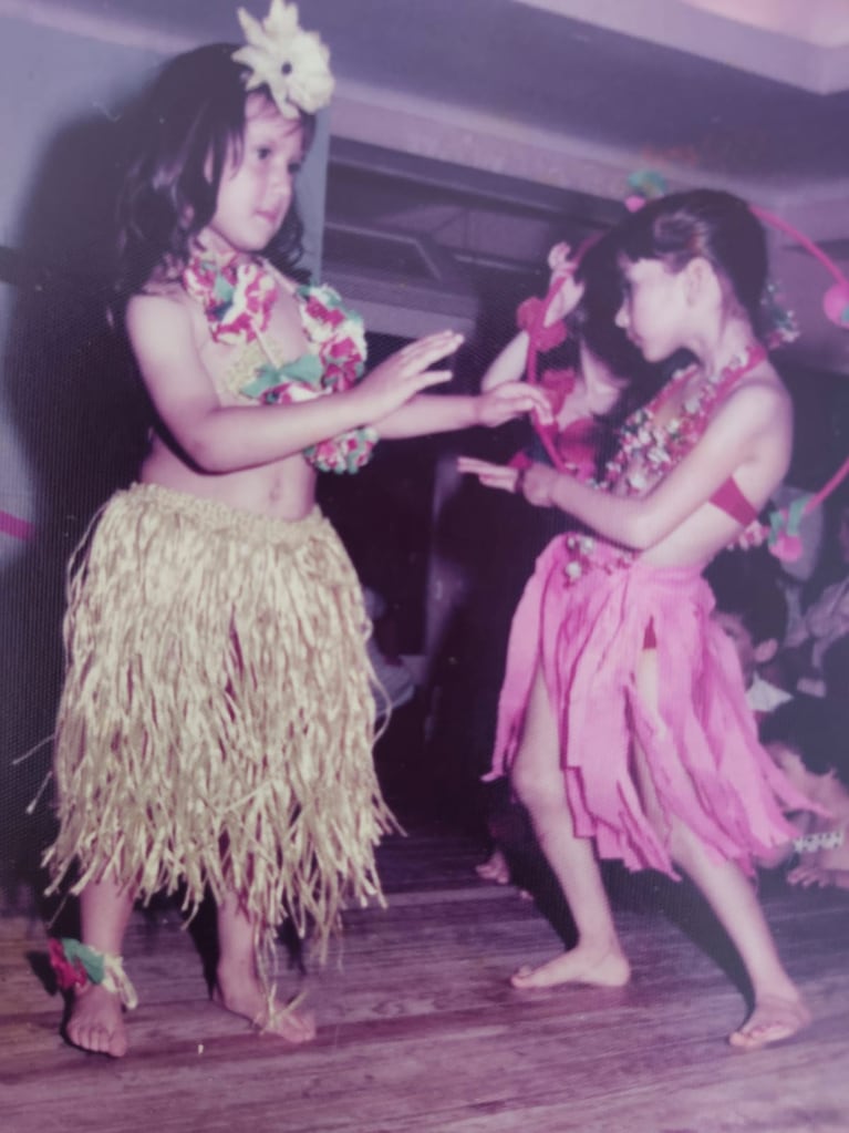 Nancy Duré de niña como bailarina. (Foto: Álbum personal de Nancy Duré)